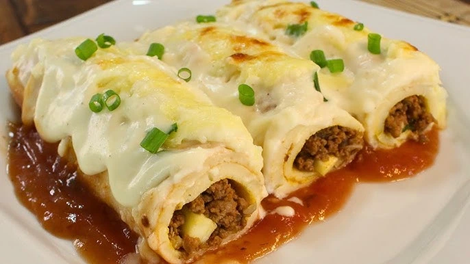 Panqueca de carne moída